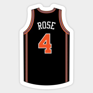 Derrick Rose New York Jersey Qiangy Sticker